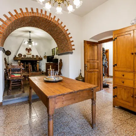 Castel Del Monte - Panoramic Tuscan With Jacuzzi Villa *